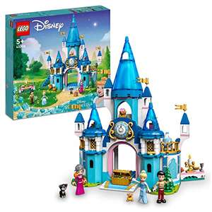 LEGO 43206 Disney Princess Cinderella and Prince Charming's Castle Doll House - £49.99 @ Amazon