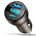TechRise 66W Car Charger sold by Upoint FBA