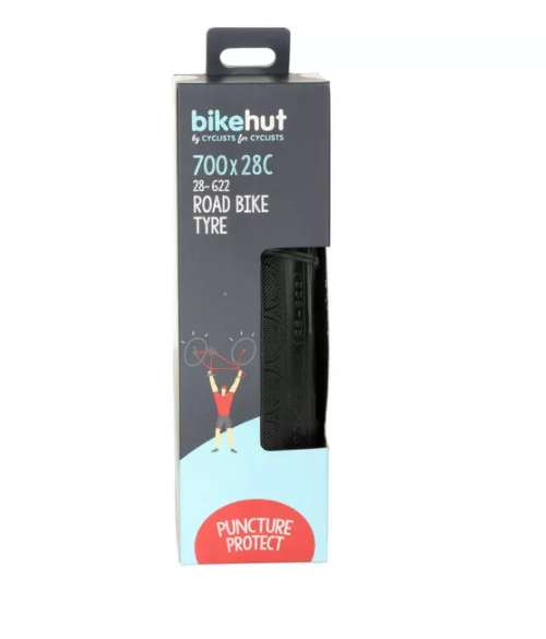 Bikehut Folding Bike Tyre with Puncture 