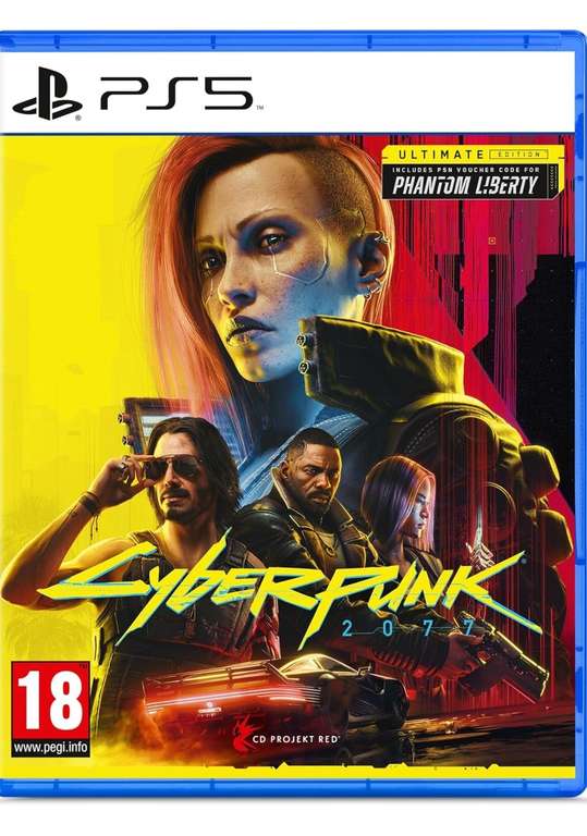 Cyberpunk 2077: Ultimate Edition - PS5 & Xbox Series X (free click and reserve at selected stores)