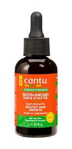 Cantu Strengthening Biotin-Infused Hair & Scalp Oil with Rosemary and Mint (95ml) - 2 for £7.50 (£4.50/£4.24 with S&S)