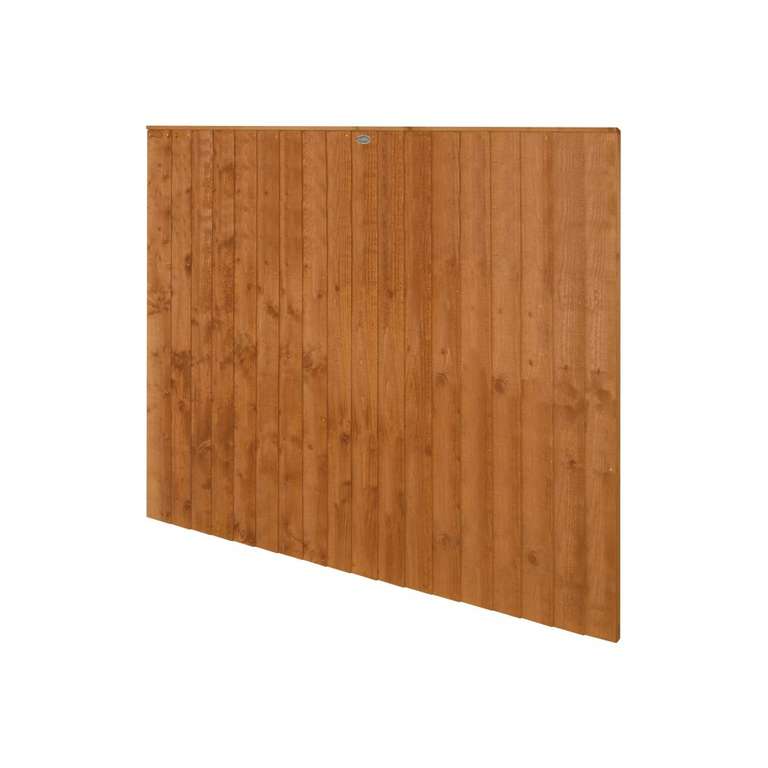 Forest Garden Dip Treated Closeboard Fence Panel - 6ft x 6ft - Free Click & Collect