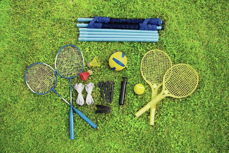 Chad Valley Tennis, Badminton and Volleyball Set - Free C&C