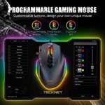 TechRise Wired Gaming Mouse, Xbox Gaming Mouse with Ajustable 10000 DPI,Sold by Yourvanhot