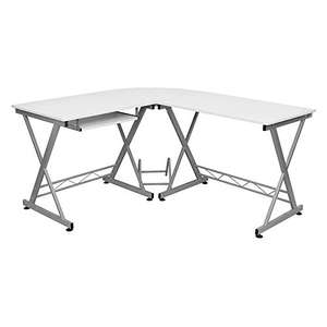 SONGMICS Corner Computer Desk, L-Shaped Desk Large White £48.99 @ Amazon