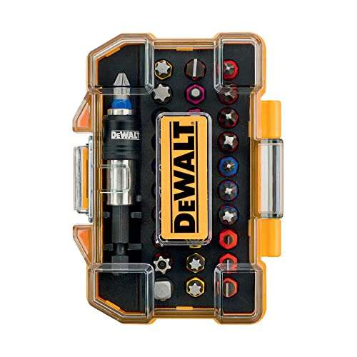 DEWALT DT7969-QZ, 32 Piece XR Professional Magnetic Screwdriver Bit Accessory Set £8.95 @ Amazon