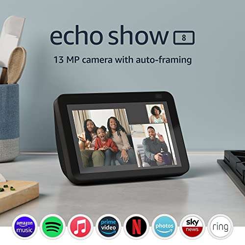 Echo Show 8 | 2nd Generation (2021 Release)
