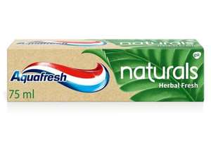 Aquafresh Naturals Toothpaste 75ml 15p @ Superdrug Darlington