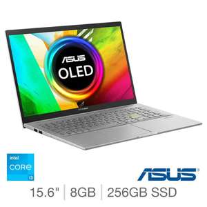 ASUS VivoBook K513EA OLED Laptop - 15.6", Intel Core i3-1115G4 , 8GB RAM, 256GB SSD, 2 Year Warranty - £349.99 (Members Only) @ Costco