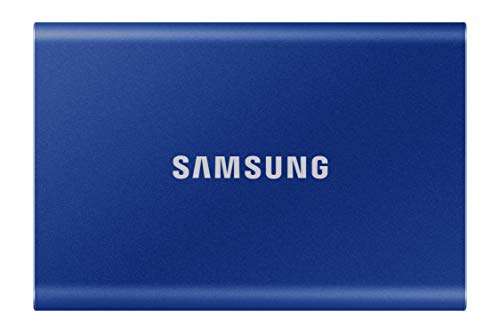 Samsung T7 Portable SSD - 1 TB - USB 3.2 Gen.2 External SSD Indigo Blue (MU-PC1T0H/WW) £68.49 W/Code (My JL Members) @ John Lewis & Partners