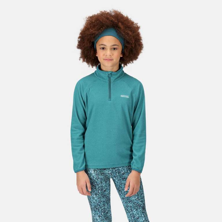 Kids' Loco Half Zip Fleece | Pagoda Dragonfly £5.05 with code + Free click and collect @ Regatta