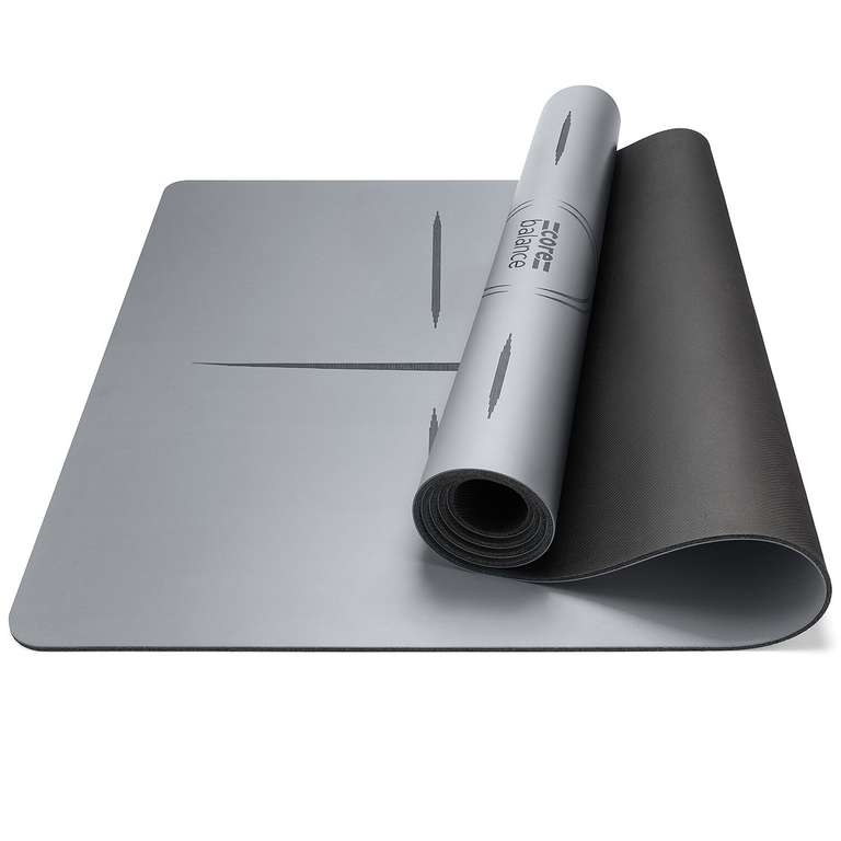 CoreBalance - Rubber Alignment Yoga Mat (Perfect Grip, Extra Wide) £28.49 with code + £3.99 delivery @ Core Balance Fitness