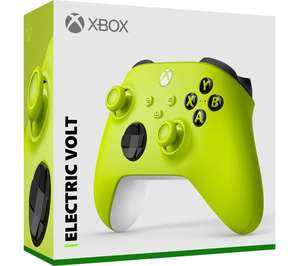 Xbox Wireless Controller (Electric Volt / Shock Blue) £49.99 each Delivered using code @ Currys