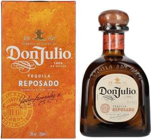 Don Julio Reposado Tequila | 38% vol | 70cl | Luxury Tequila | Mellow | Elegant Flavour & Inviting Aroma | Recommended for a Mixed Drink