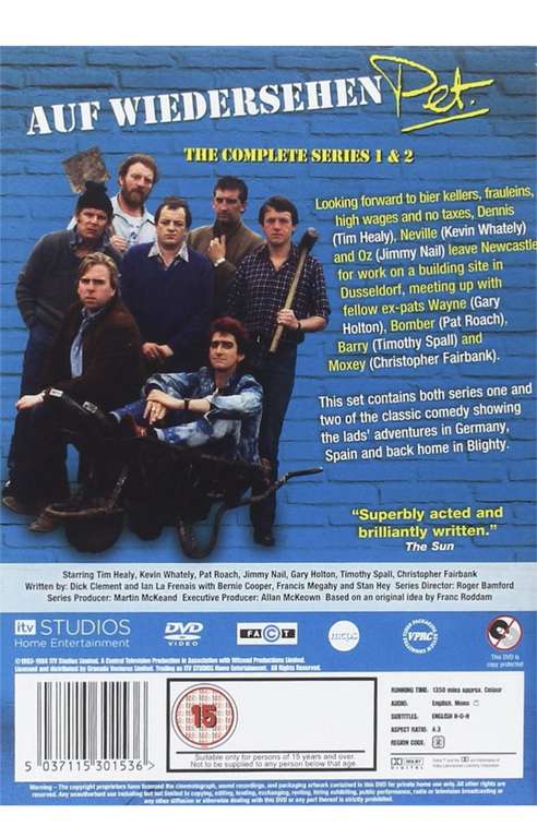 Auf Wiedersehen Pet - Series 1-2 DVD (used condition - very good) - £6.07 Delivered With Codes @ World of Books