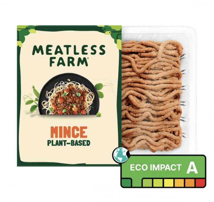 Meatless Farm Plant Based Mince 89p Herron Leeds Merrion Centre