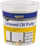 Everbuild 101 Multi-Purpose Linseed Oil Putty, Natural, 1 kg