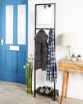 Hallway Shoe Rack Unit with Mirror £4.99 + £3.95 Delivery @ Aldi online