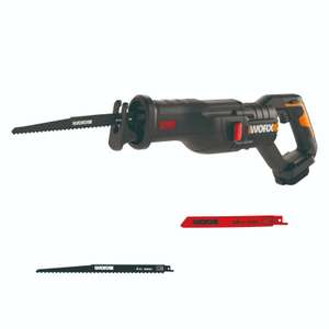 WORX WX516.9 18V Battery Cordless Brushless Reciprocating Saw - Body Only - WORX DIY and Garden Power Tool Shop