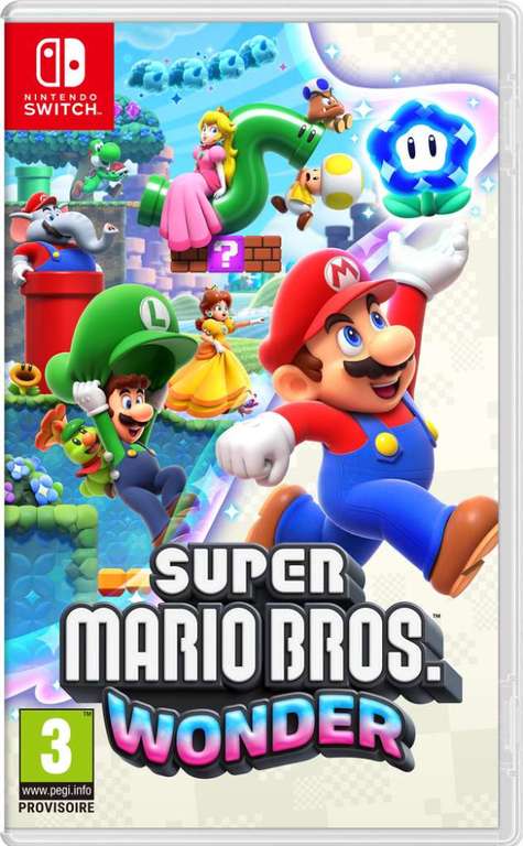 Super Mario Bros Wonder (Switch) Pre-order £42.95 + £1 Rewards Points @ The game collection