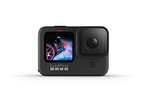 GoPro HERO9 - Waterproof Sports Camera with Front LCD Screen and Rear Touch Screen, 5K Ultra HD Video, 20MP Photos, 1080p Live Streaming