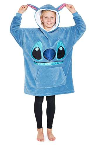 Disney Hoodies for Girls Boys, Kids Oversized Hoodie Blanket Minnie Mickey Stitch Gifts £17.98 Dispatches and Sold by Pyjamas R Us on Amazon