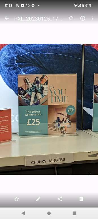 The Beauty and Wellness Relax Box £25 @ Marks & Spencer Hedge End , Fosse Park, Marble Arch Limited National