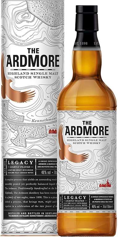 The Ardmore Legacy Single Malt Scotch Whisky, 70cl - £20 @ Amazon