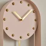 Metal Pendulum Clock - £7.50 + Free Click and Collect @ Dunelm