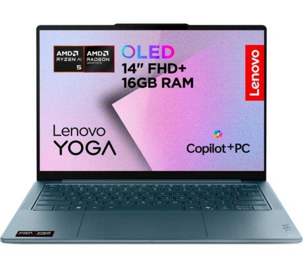 LENOVO Yoga Slim 7 14" FHD+ OLED AI 5 340 16GB DDDR5 512GB SSD Laptop with Students discount