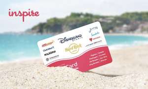 £100 inspire travel voucher for £37.50 with code can be used at 250 companies including Disneyland,Jet2Holidays,EasyJet & more @ Groupon
