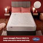 Silentnight Comfort Control Electric Blanket Double - Heated Electric Underblanket with 3 Heat Settings, Fast Heat Up - Double 135x120cm
