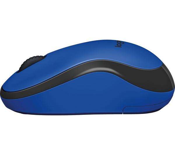 LOGITECH M220 Silent Wireless Optical Mouse - Blue - £10.97 Free Collection @ Currys
