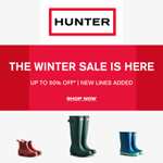 Sale Up to 50% Off + Extra 15% Off With Code + Free Delivery Over £100 (otherwise is £3.50) @ Hunter