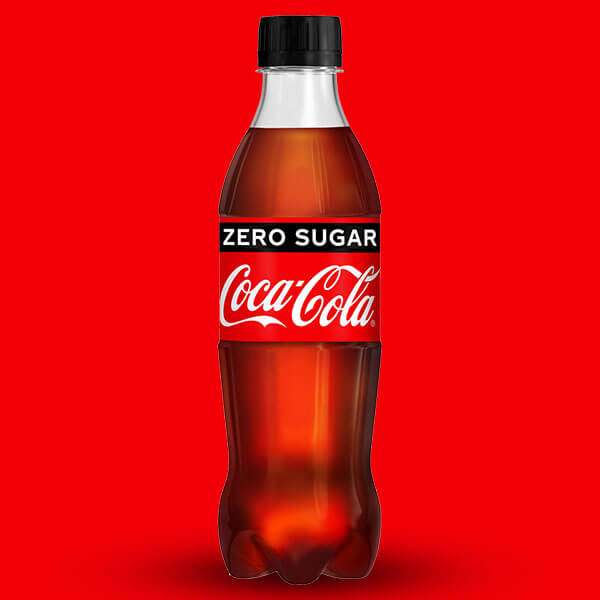 24 x Coca Cola Zero Sugar 375ml Bottles Best Before September 2023 (Minimum order £25)