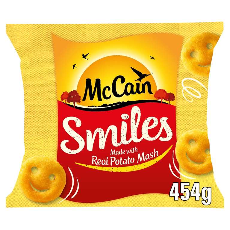 McCain Potato Smiles 454g x 3 for £3 @ Morrisons