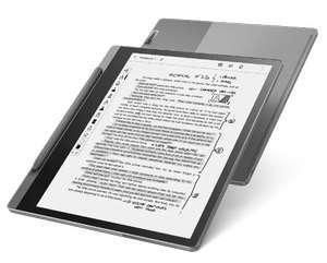 Lenovo Smart Paper - eReader (4GB 64GB) (Wifi) - Storm Grey + Pen & Folio Case
