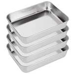 JMIATRY Stainless Steel Baking Trays Set of 4 with voucher - LIN JIARONG FBA
