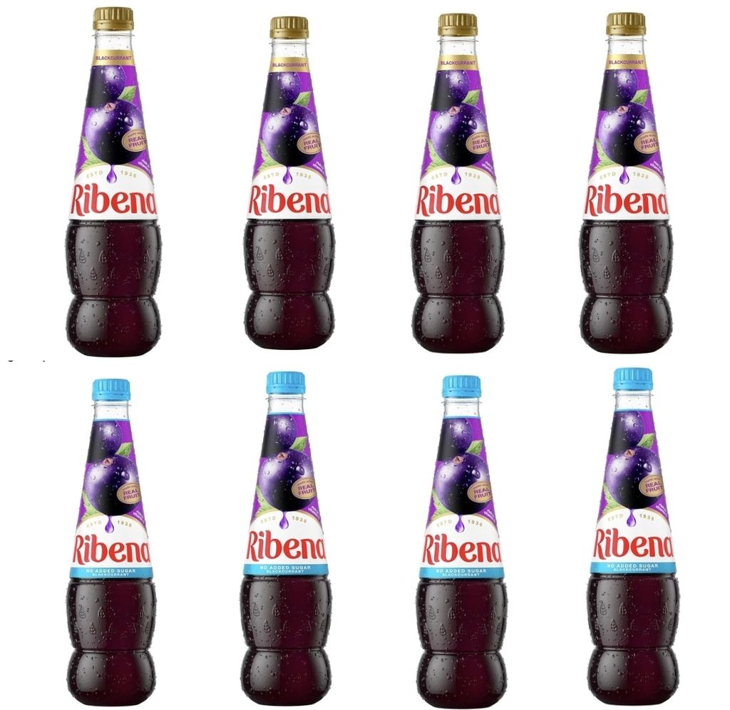4 x Ribena Blackcurrant Squash 850ml / or 4 x No Added Sugar version (£3.76 with voucher + Max s&s)