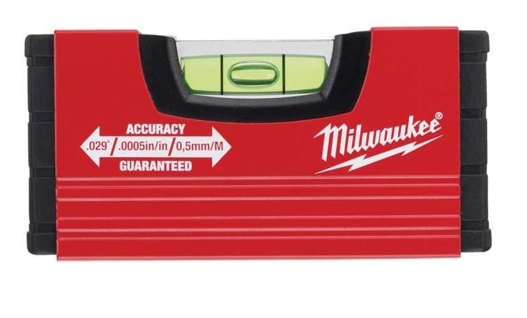 Milwaukee MINIBOX Spirit Level 100mm - Free Click & Collect