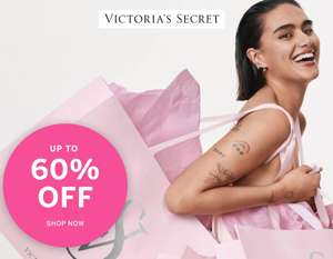 Up to 60% off the lingerie sale, Delivery £4.95 - Free Click and collect to Store @ Victoria's Secret
