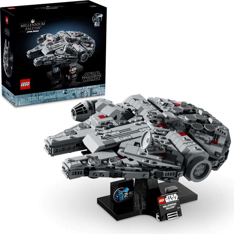 LEGO Star Wars 75376 Tantive IV - £56 / 75375 Millennium Falcon - £60 (Free Click & Reserve / £4.99 del or C&C)
