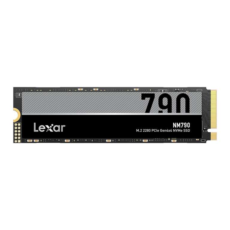 Lexar 4TB M.2 NVMe PCIe 4.0 3D TLC SSD/Solid State Drive Bundle PC/PS5 + Free Xclio Cold-Fish Pro M.2 22x80 Performance SSD Cooler
