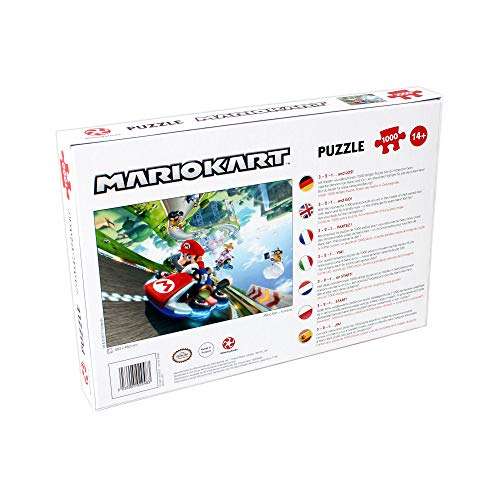 Mario Kart Funracer 1000 Piece Jigsaw Puzzle - £7.64 @ Amazon