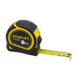 Stanley 1-30-657 "Tylon" Tape Measure with Anchor, Black/Yellow, 8 m/25 mm