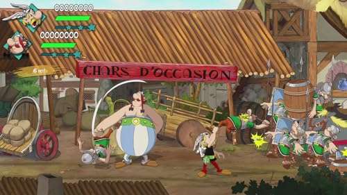 ASTERIX & OBELIX Slap Them All 2 [Nintendo Switch GOLD EDITION]. Also includes first game code = 100 gold points