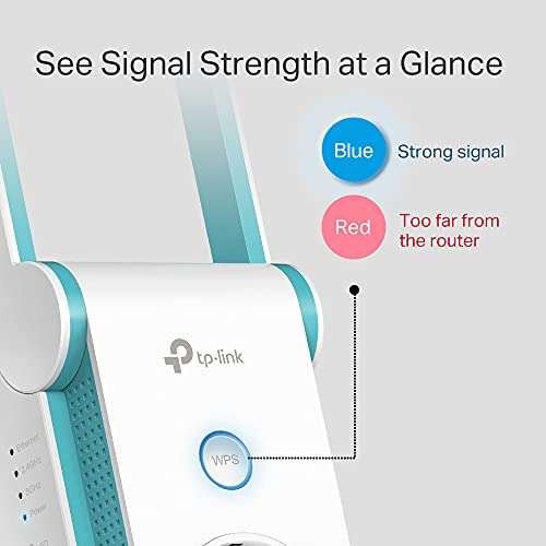 TP-Link RE365 AC1200 Mbps Wi-Fi Range Extender with AC Passthrough £29.99 Amazon