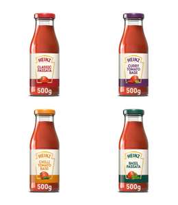 Heinz Passata / Tomato Base 500g (Classic / Curry / Chilli / Basil)