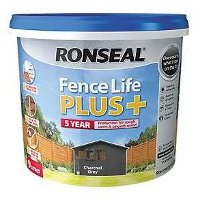 Ronseal Fence Life Plus 9ltr 2 for £28 at Screwfix (free click & collect)
