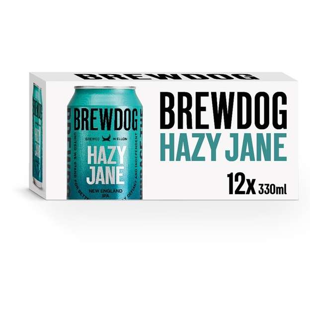Brewdog Hazy Jane reduced to £4.80 for 12 cans in Morrisons, Seaford